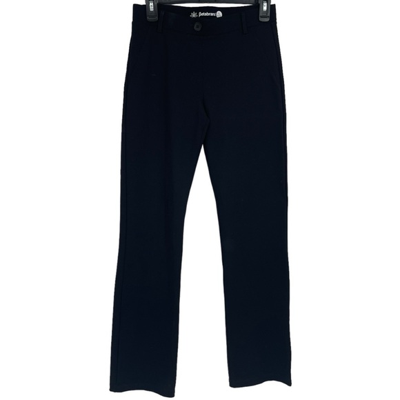 Betabrand Pants - Betabrand Classic Dress Pants Yoga Straight Size S Petite Black Athleisure Work